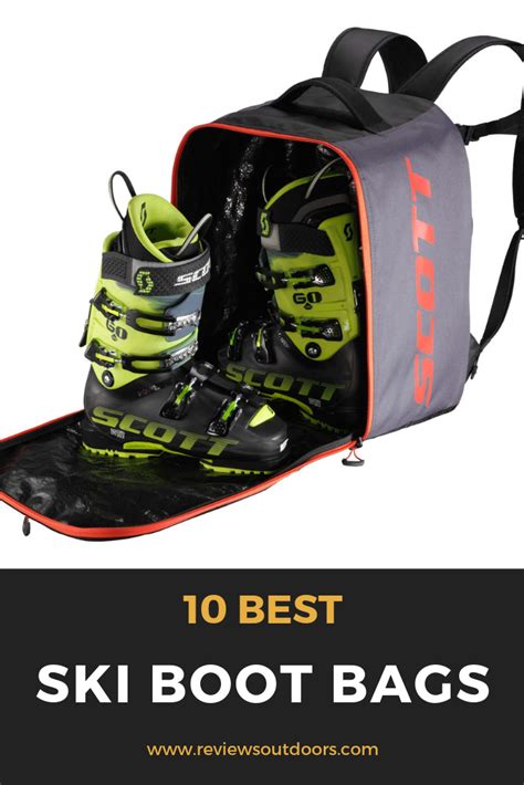 top ski boot bags|ski luggage with boot compartment.